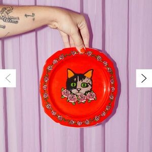 Urban Outfitters Family Of Prints Decal Dinner Plate